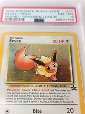 Pokemon Eevee Black Star Holo