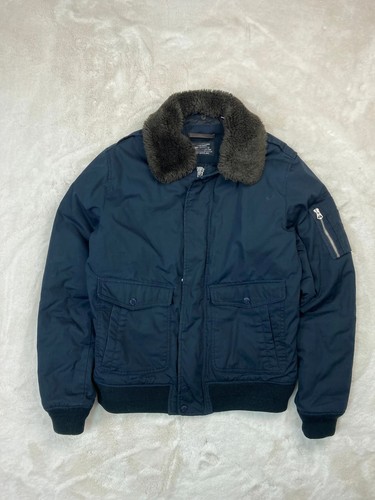 Schott fliegerjacke marineblau - schott,