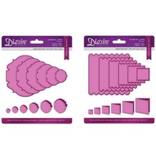 6 Stanzschablonen klappbare