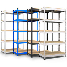 Schwerlastregal Lagerregal Kellerregal Regal Steckregal Metall MDF Regalsystem