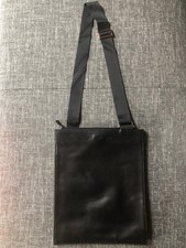 RENE LEZARD Leder Shopper Bag Umhängetasche Handtasche Schwarz wie NEU