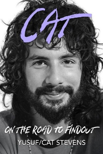 Cat the road - on,