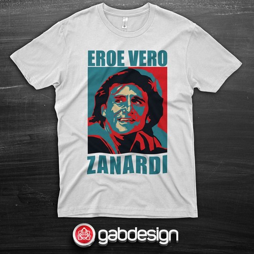 Tribute shirt zanardi - zanardi, echter