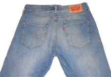 LEVIS 501 HERREN JEANS DENIM 32/32 BLUE OPTIK STONE JEANS HOSE W.32 L.32 KULT