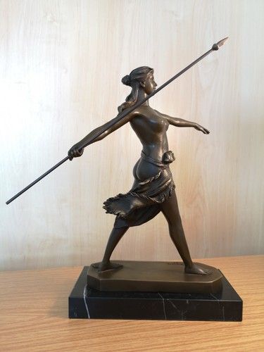 Bronze figur erotik amazone - bronze,