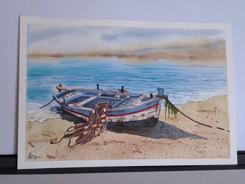 Aquarell bild handgemalt - bild,