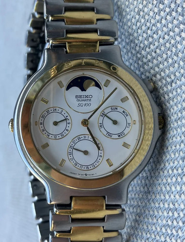 Seiko sq100 moonphase - moonphase, gmt
