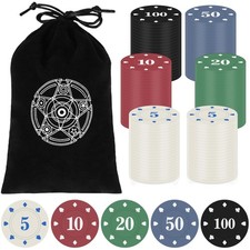 Pokerchips Set 120 Stück mit