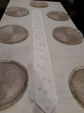 TCM Tchibo Tischläufer Tischband Weihnachten mit Sternen Beige Gold 1 x benutzt