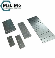 Lochplatten Holzverbinder Lochbleche Nagelplatten Flachverbinder verzinkt CE