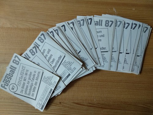 Panini fussball87 sticker - panini,