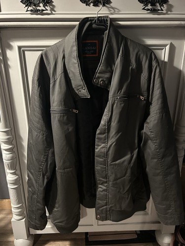 Herren winterjacke grau - gr.,