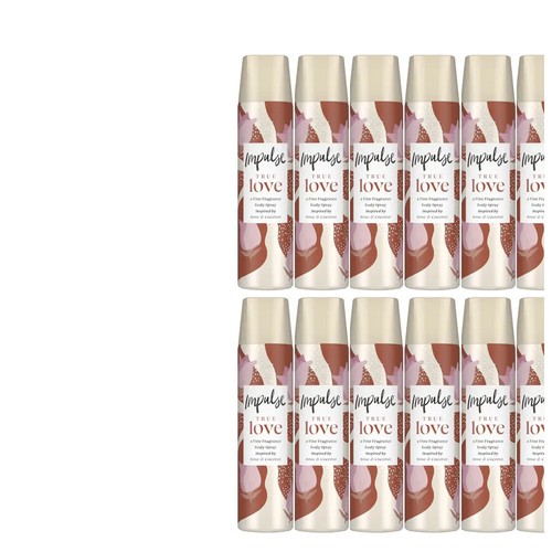 12x75ml impulse deospray body - 12x75ml,