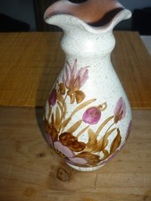 Ton Vase bemalt
