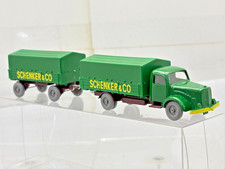 I.M.U. Wiking-Replika Pritschen Hängerzug als  "SCHENKER & CO" m. Fh MB 5000