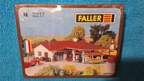 Faller shell tankstelle mit - faller,