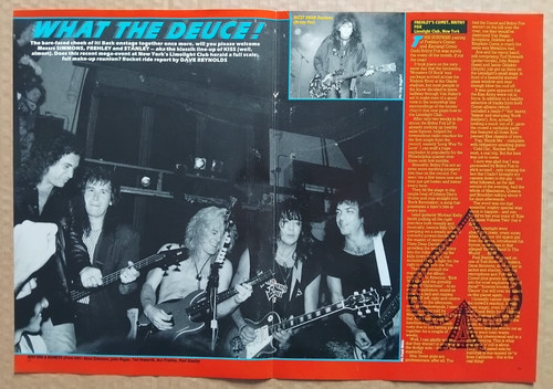 Vintage ace frehley britny fox - ace,