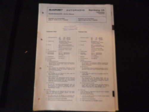 Original service manual - original,