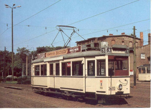 Altes foto straßenbahn - foto"-,