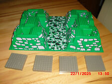 Lego  3D Platte, Bauplatte + Extra für Ritter Ritterburg 6091 6098 10176