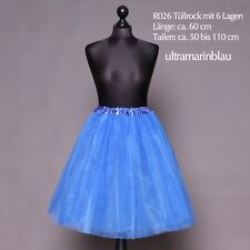 Tüllrock Tütü  6 Lagen 60cm