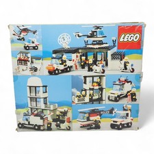 LEGO 6386 & 6533 Polizeistation mit OVP, Inlay und Bauanleitung - unvollständig