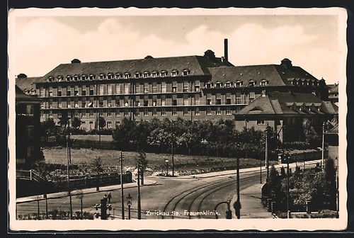 Ansichtskarte zwickau blick - zwickau,,