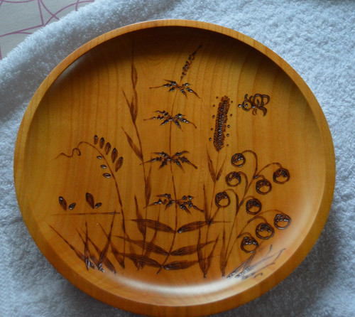 Holzteller wandschmuck teller - holzteller,