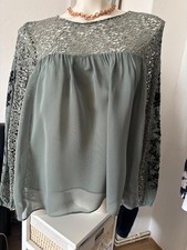 Zara bluse mit edel stickerei - mit,