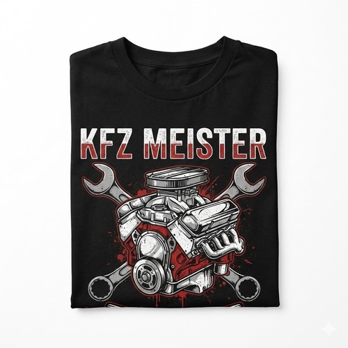 Herren shirt kfz meister - t-shirt,