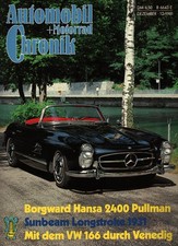 Zeitschrift Automobil und