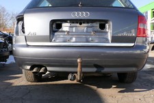 Audi A6 4B Kombi Avant Stoßstange hinten Heckstoßstange grau silber LX7Z