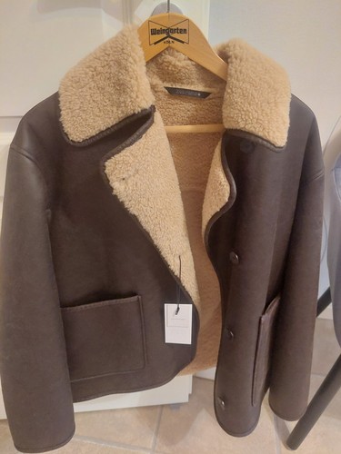 Zara jacke lammfellimitat - jacke,