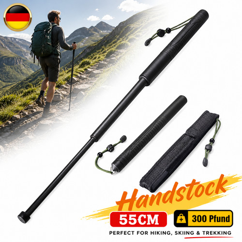 55cm alu wanderstock - 55cm,