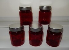 10 Creme-Tiegel Salben Dosen Kunststoff Kruken Weithals Behälter Alu-Deckel 60ml