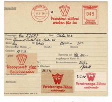 Berlin 1938 Verodens Zähne