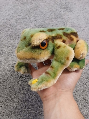 Steiff tier 1950 60er frosch - steiff,