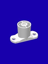 4x Wandabstandshalter für