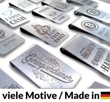 Geldklammer Geldclip Edelstahl