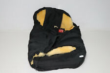 Kaiser 67216/25 - Kinderwagen Fußsack Coosy Lammfell medizin, Farbe: schwarz 