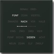 Wortuhr LISA - Anthrazit