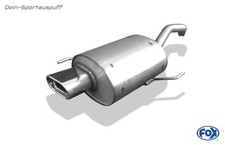 Fox Edelstahl Sportauspuff Alfa Romeo 147 135x80mm flachoval