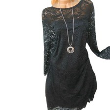 Sheego Kleid Spitzenkleid Anna