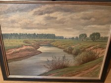 Landschaftsgemälde von E.Miesler