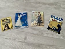 Opel Blechschilder - Neuwertig