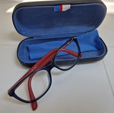 Brillengestell Brillenfassung Tommy Hilfiger TH 1200 FHZ 140 marine rot mit Etui