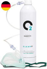 Sauerstoffdose Mit Maske Und
