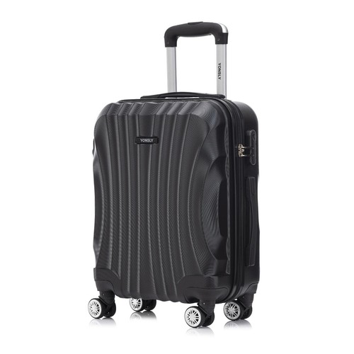 Schwarz trolley reisekoffer - schwarz,