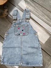 Staccato Baby  Jeans Kleid 98 Blau