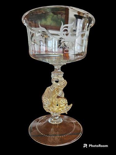 Glasvase murano antonio - murano, dr.antonio